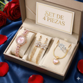 Set Amor & Elegancia de 4 Piezas