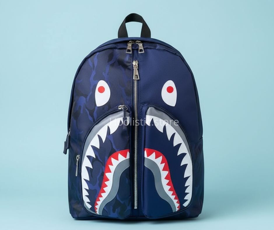 morral mounstrito azul