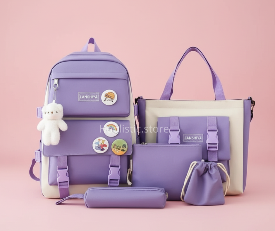 morral 5 en 1 morado